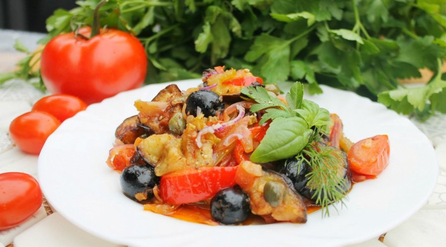 Caponata — Овощная закуска по-сицилийски