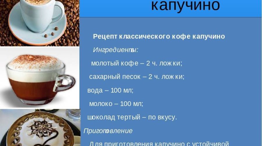 Cappuccino 2 — Рецепты капучино для жарких дней