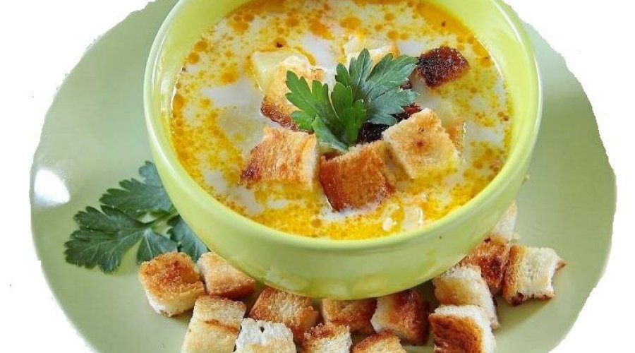 Гороховый суп пюре с курицей