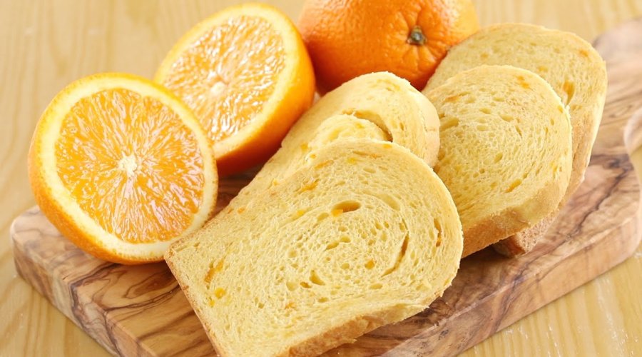 Хлеб с цедрой апельсина