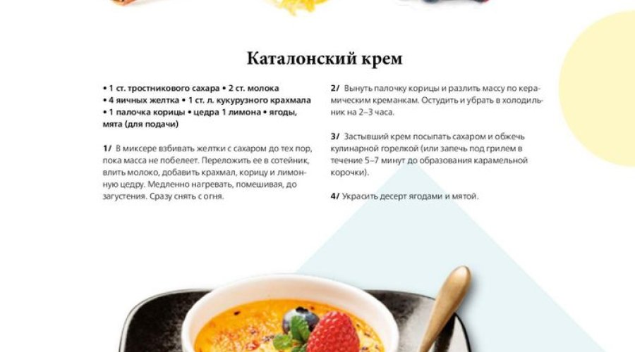 Каталанский крем-Crema Catalana