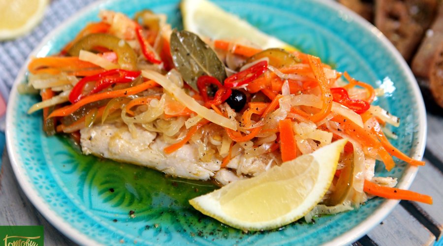 Pescado en escabeche — Рыба в эскабече