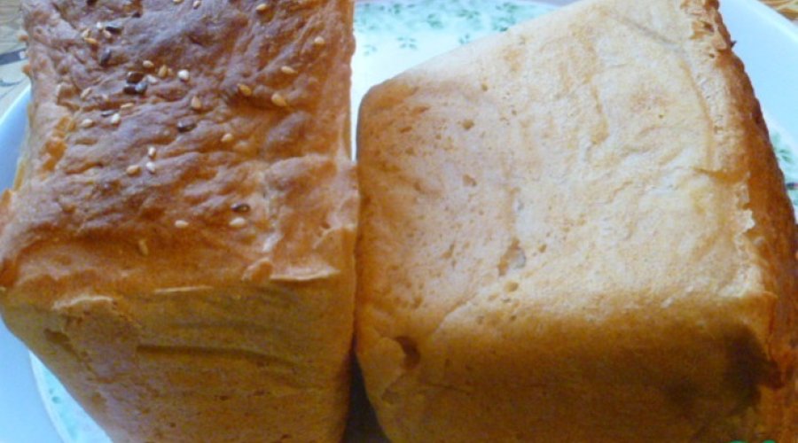 Постный хлеб с манкой
