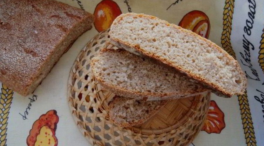 Пшеничный хлеб с ржаными отрубями