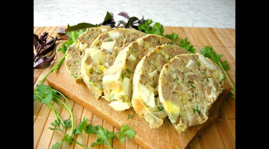 Румынский дроб из куриной печени