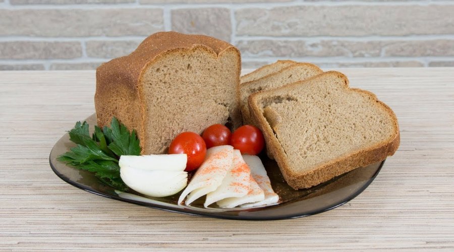 Ржано-пшеничный хлеб с соевым соусом