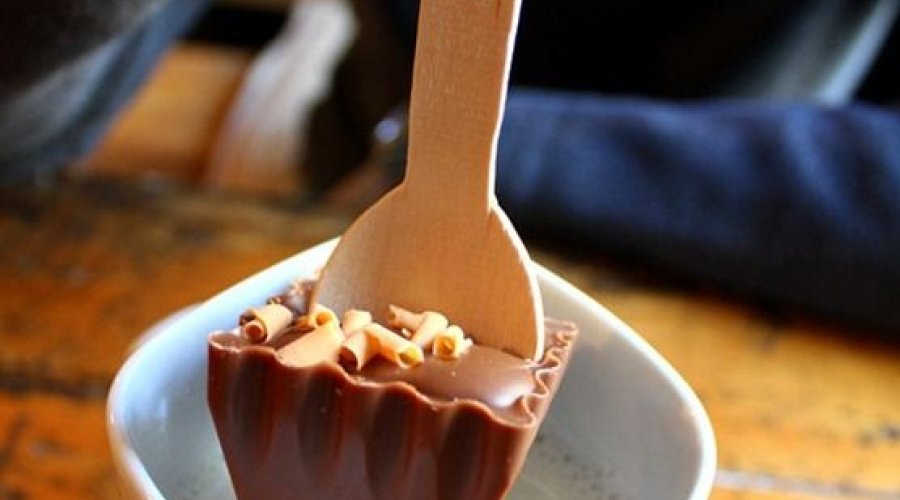 Шоколадная ложка к десерту