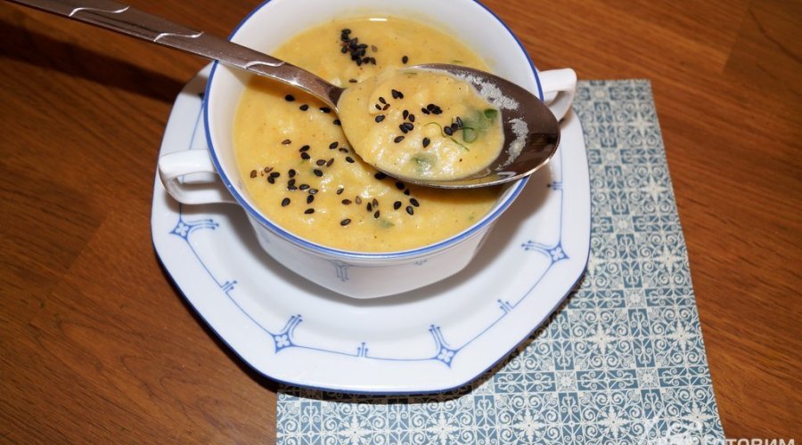 Тахиносупа (постный суп с тахиной, без масла)