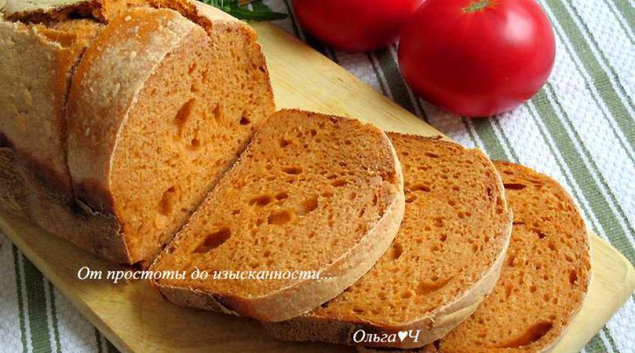 Томатный хлеб с приправой «Тако»