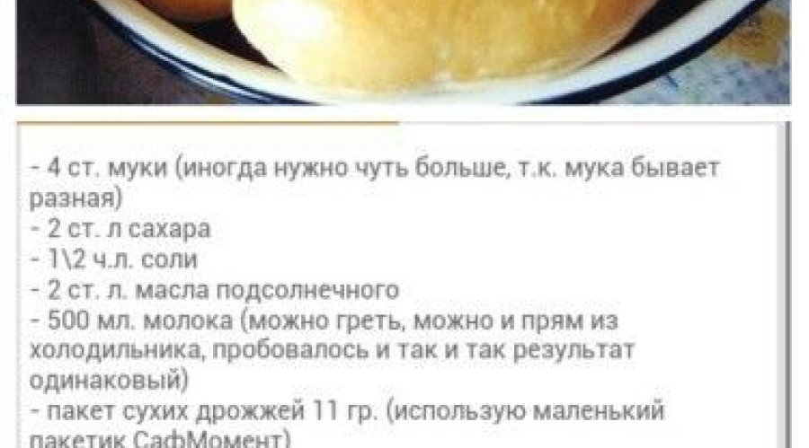 Универсальное дрожжевое тесто